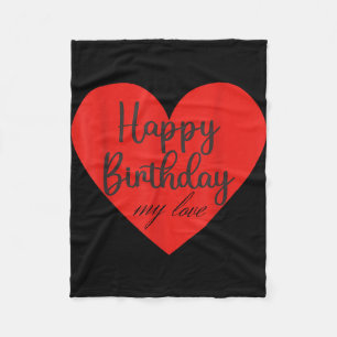 Alles Gute zum Geburtstag meine Liebe Fleecedecke