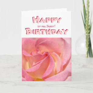 Alles Gute zum Geburtstag meiner Schwester! Karten