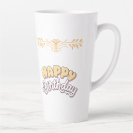 ALLES GUTE ZUM GEBURTSTAG  MILCHTASSE