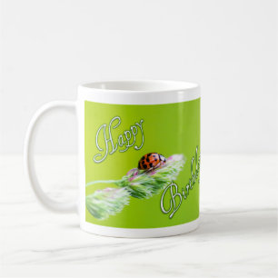 Alles Gute zum Geburtstag mit einem Ladybug Tasse! Kaffeetasse