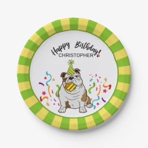 Alles Gute zum Geburtstag mit Ihrem Pappteller