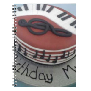 Alles Gute zum Geburtstag Mutti Torte Notizblock