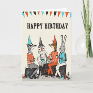 Alles Gute zum Geburtstag - niedliche Karte