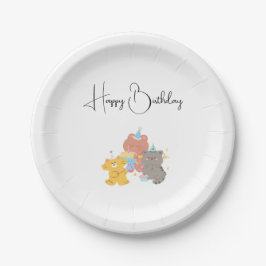 Alles Gute zum Geburtstag  Pappteller