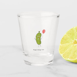 Alles Gute zum Geburtstag Pickle, pickle Schnapsglas