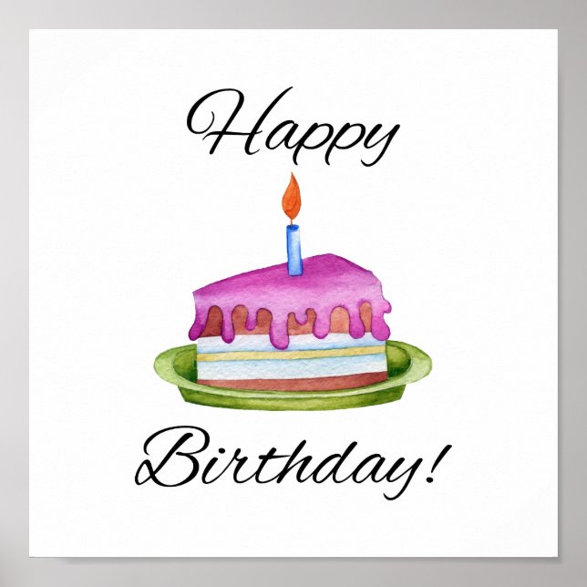 Alles Gute zum Geburtstag! Poster (Vorne)