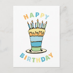 Alles Gute zum Geburtstag Postkarte