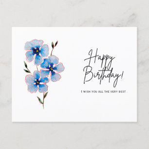 Alles Gute zum Geburtstag Postkarte