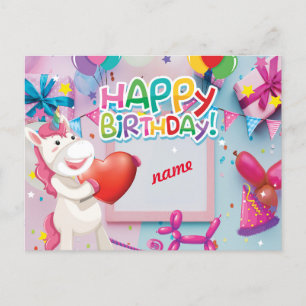 Alles Gute zum Geburtstag Postkarte