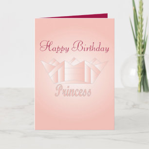 Alles Gute zum Geburtstag Prinzessin Karte