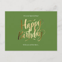 Alles Gute zum Geburtstag Spezialtag