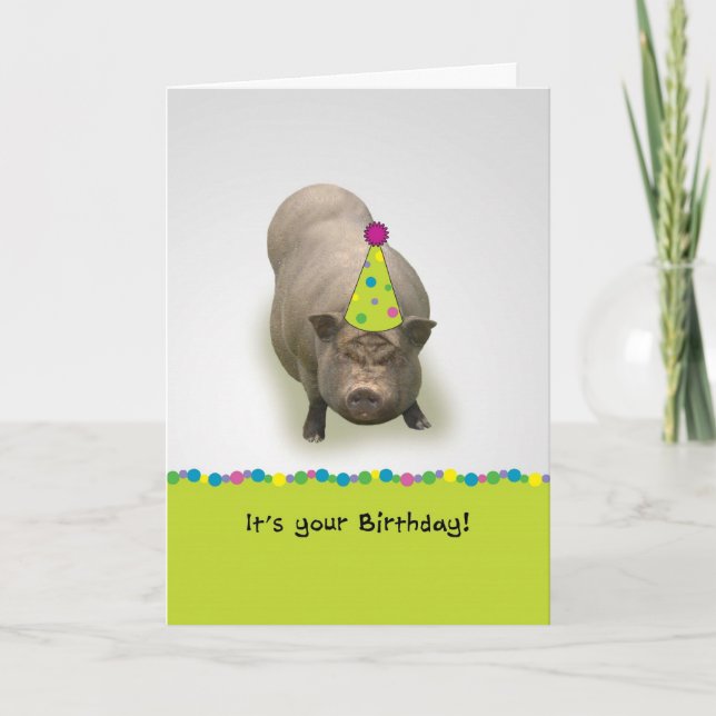 Alles Gute zum Geburtstag, Suey't Karte (Vorderseite)