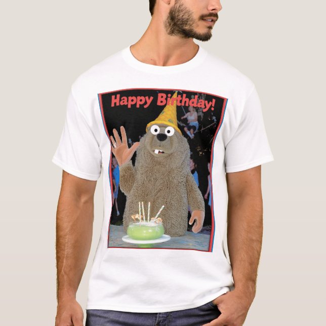 Alles Gute zum Geburtstag T-Shirt (Vorderseite)