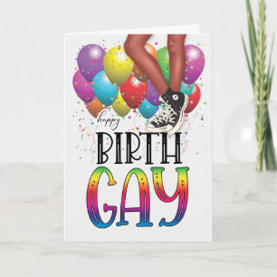 Alles Gute zum Geburtstag Teenager Afroamerikanisc Karte