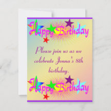 Alles Gute zum Geburtstag und zu den Sternen -