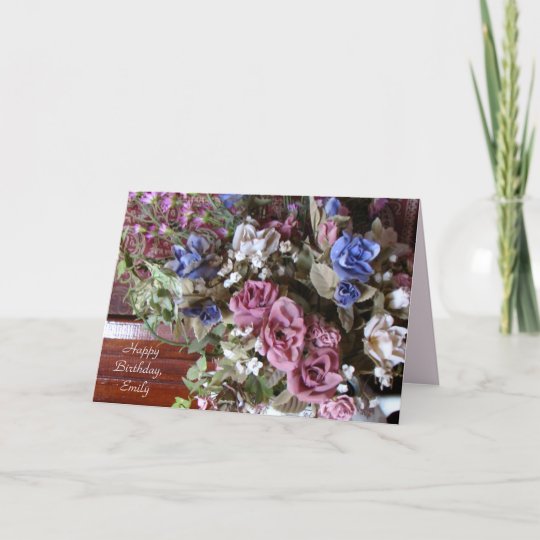 Happy Birthday Geburtstag Blumen Glucklicher Geburtstag