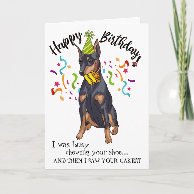 Alles Gute zum Geburtstag von Ihrem Karte (Vorderseite)