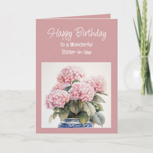 Alles Gute zum Geburtstag Wunderbare Schwägerin Ho Karte