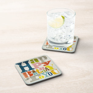 Alles Gute zum Geburtstag zu Ihnen - Untersetzer