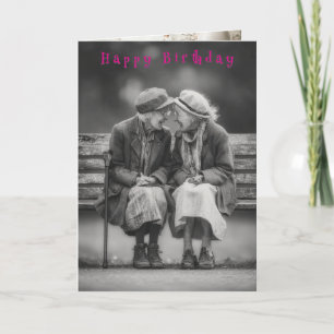 Alles Gute zum Geburtstag Zwei Lustige Lachende Da Karte