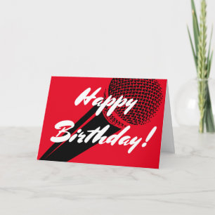 Alles Gute zum Geburtstaggrußkarte mit Karte