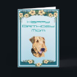 Alles- Gute zum Geburtstagkarte Airedales Terrier Karte<br><div class="desc">Hündchen bezog sich Geschenkzusätze unter Verwendung der einzigartigen ursprünglichen Malereien, der Zeichnungen, um ursprünglichen Grafik-Designs von der Palette hinzuzufügen und des Studios von Oregon-Künstler, Barbara Anne Applegate, der verwendet wurde, um diese Produkte herzustellen. WENN SIE WOLLEN, UM BESONDERS ANZUFERTIGEN U. ENTWURF ZU ÄNDERN * VERSCHIEBEN SIE BILD VON DER FRONT...</div>