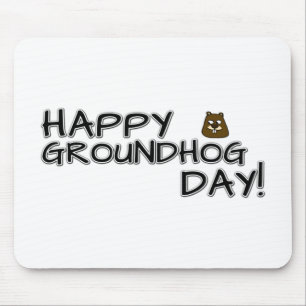 Alles Gute zum Groundhog Day! Mousepad