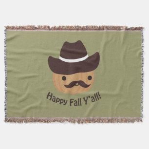 Alles Gute zum Herbst! Pumpkin Decke