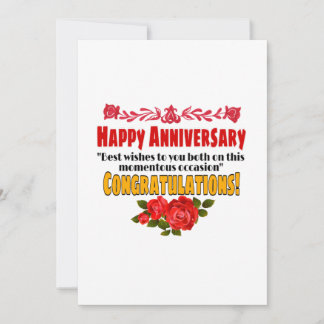 Alles Gute zum Hochzeitstag  Einladung