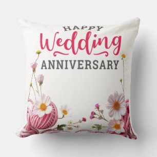 Alles Gute zum Hochzeitstag  Kissen
