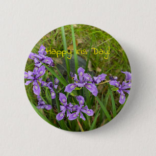 Alles Gute zum Iris Day! Button