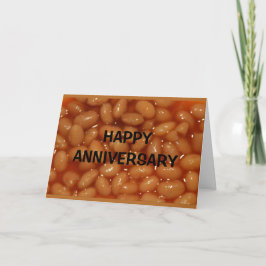 Alles Gute zum Jubiläum meiner Lieblingsbohnen! Karte
