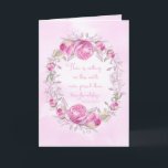 Alles- Gute zum Karte<br><div class="desc">Schöne alles Gute zum Geburtstagkarte mit rosa Watercolor-Rosen Wreath, der ein Thomas von Aquin Zitat "dort gestaltet, ist nichts auf dieser Erde, die taxierter als wahre Freundschaft ist."</div>