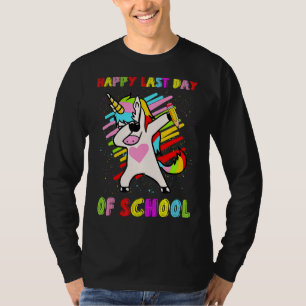Alles Gute zum letzten Schulabgang im Sommer Gi T-Shirt