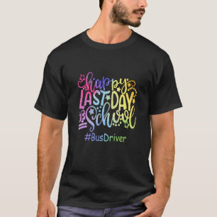 Alles Gute zum letzten Schulbusfahrer T-Shirt