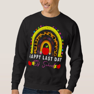 Alles Gute zum letzten Schullehrertag Sweatshirt