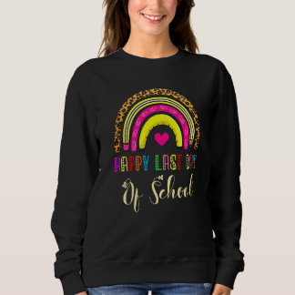 Alles Gute zum letzten Schullehrertag Sweatshirt