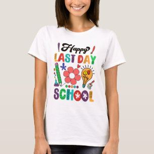 Alles Gute zum letzten Schullehrertag T-Shirt