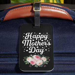 Alles Gute zum Muttertag Cute Floral Mama Oma Ehef Gepäckanhänger