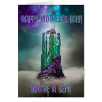 Alles Gute zum Muttertag Du bist ein Gem! Gemstone