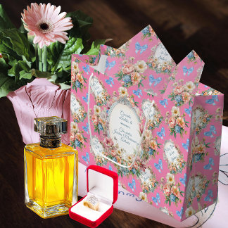 Alles Gute zum Muttertag in Rosa Große Geschenktüte