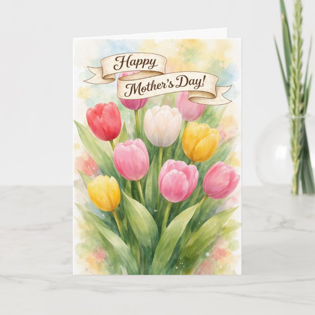 Alles Gute zum Muttertag  Karte (Vorderseite)