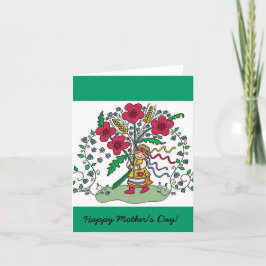 Alles Gute zum Muttertag! Karte