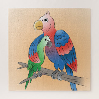 Alles Gute zum Muttertag Papageien