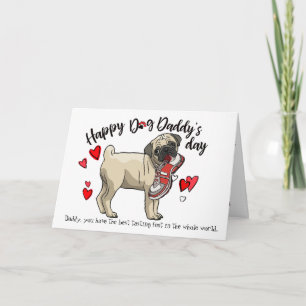 Alles Gute zum Muttertag von deinem Mops-Hund Karte