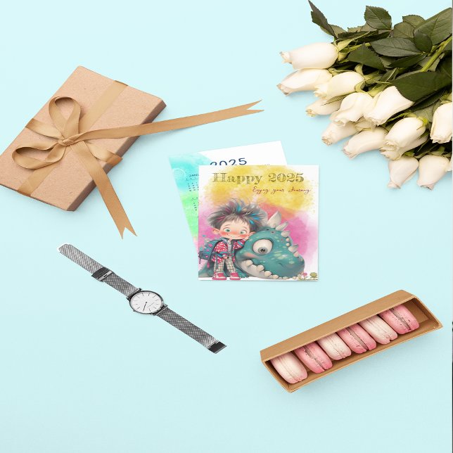 Alles Gute zum neuen Jahr! (Happy New Year!- Flat Card)