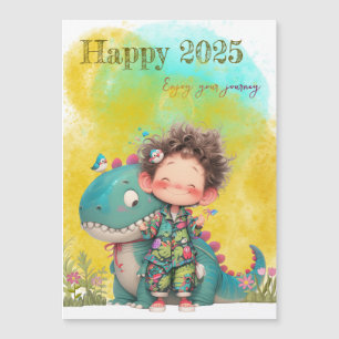Alles Gute zum neuen Jahr! Magnetkarte
