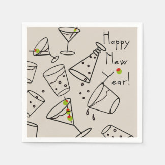 Alles Gute zum neuen Jahr! Papierservietten