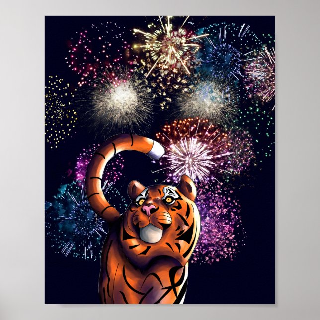 Alles Gute zum neuen Jahr! Poster (Vorne)