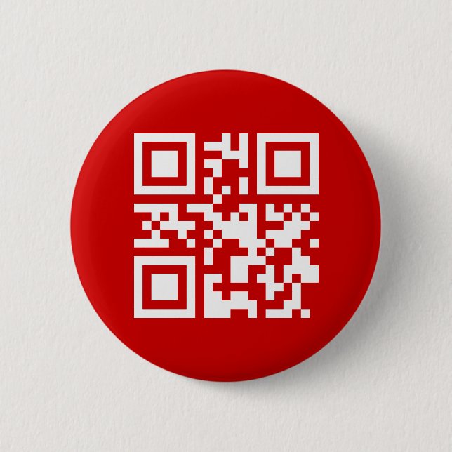 Alles Gute zum neuen Jahr! — QR-Code Button (Vorderseite)